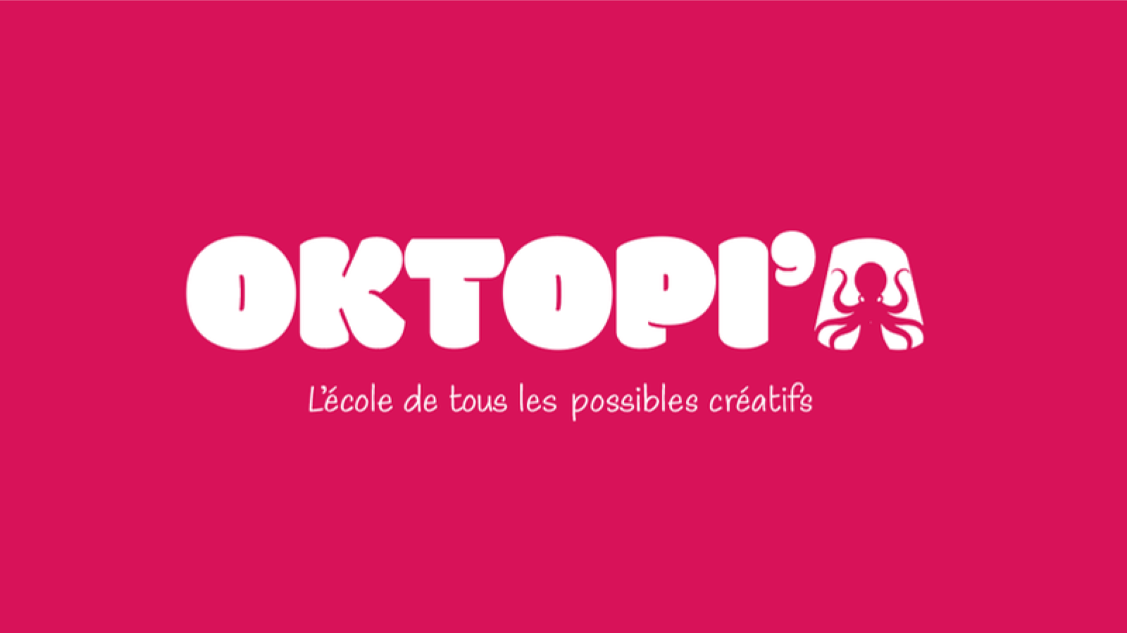 Logo OKTOPI'A, école de tous les possibles créatifs