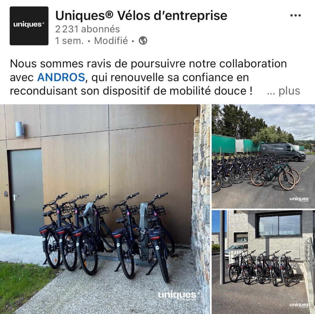 Stratégie digitale & supports de communication chez Uniques Entreprises, publication LinkedIn 3